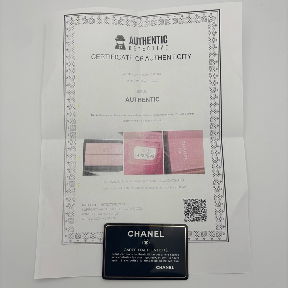 Chanel‎ Pink Floral Camellia Wallet - Picture 12 of 12